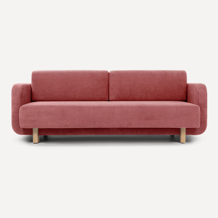 Диван прямой Кайли Velvet Coral