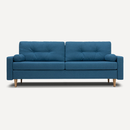 Диван прямой Динс Sherst Blue