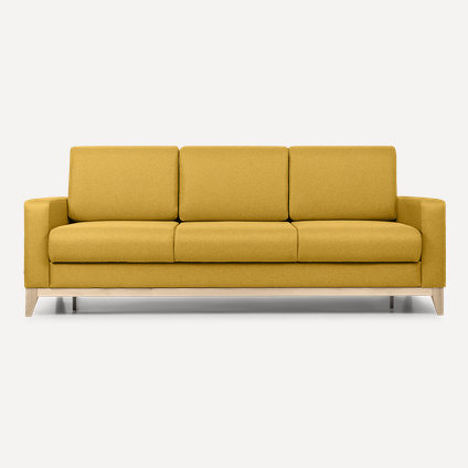 Диван прямой Гритон Textile Yellow