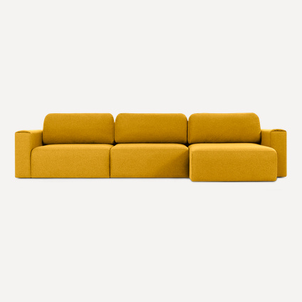Диван-кровать Санту-2 Textile Yellow