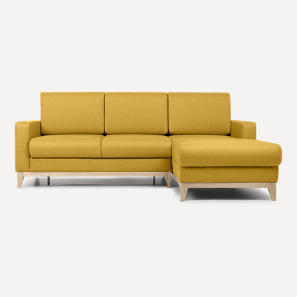 Диван угловой Гритон Textile Yellow