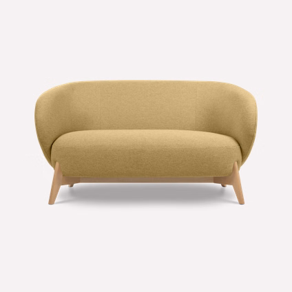 Диван прямой Тилар Textile Yellow