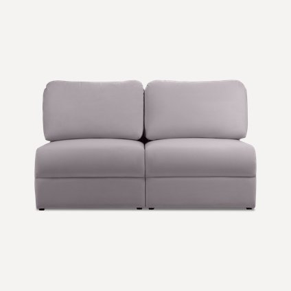 Диван прямой Полан Velvet Cloud Grey