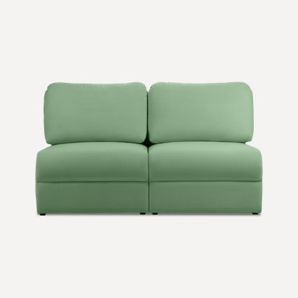 Диван прямой Полан Velvet Green