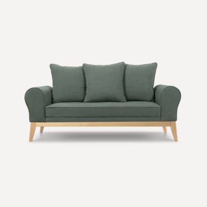 Диван прямой Коро Velvet Olive
