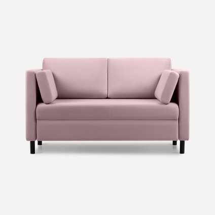 Диван прямой Кела Мини Velvet Pink
