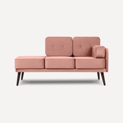 Кушетка Эдрил Velvet Pink