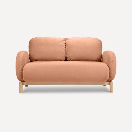 Диван прямой Массе Velvet Coral