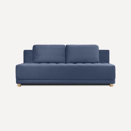 Диван еврокнижка Мира Velvet Navy Blue