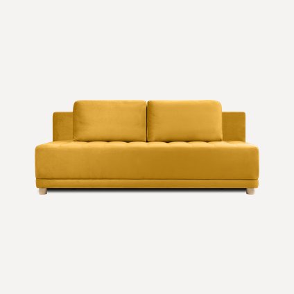 Диван еврокнижка Мира Velvet Yellow