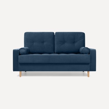 Диван прямой Ситено Мини Velvet Navy Blue