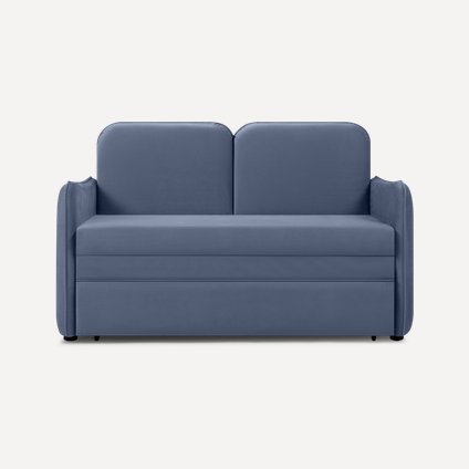 Диван прямой Кейсес Velvet Navy Blue