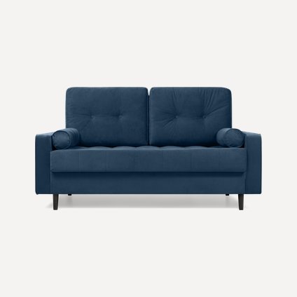 Диван прямой Ситено Мини Velvet Navy Blue
