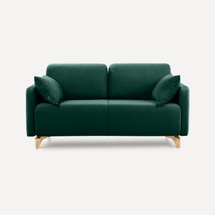 Диван прямой Льери Мини Velvet Emerald