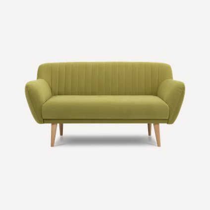 Диван прямой Соланс Velvet Lime