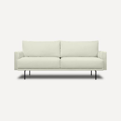 Диван прямой Мисл Barhat White