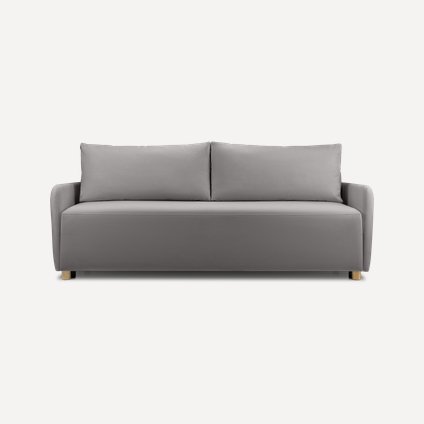 Диван прямой Саннес Velvet Silver