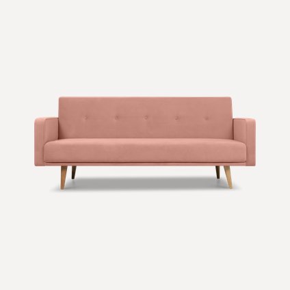 Диван прямой Фида Velvet Pink