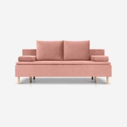 Диван еврокнижка Линс Velvet Pink
