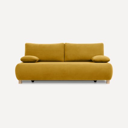 Диван еврокнижка Рейли Velvet Yellow