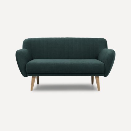 Диван прямой Соланс Velvet Emerald