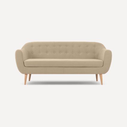 Диван түзу Rotterdam - 3 Velvet Sand
