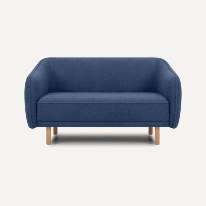 Диван прямой Коренс Bucle Blue