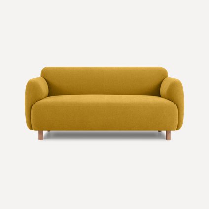 Диван прямой Пайпел Bucle Yellow
