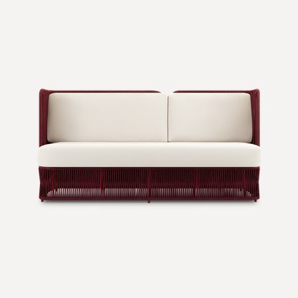 Диван прямой Ланоси-1 Textile Bordo