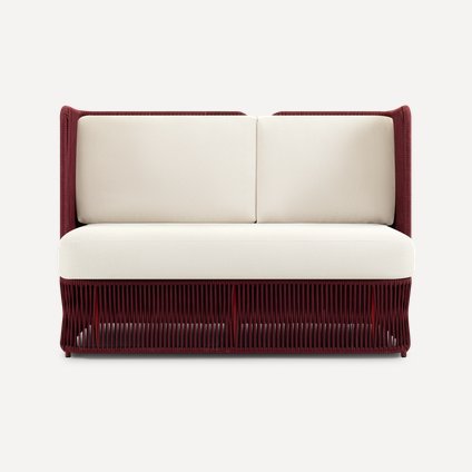 Диван прямой Ланоси Textile Bordo
