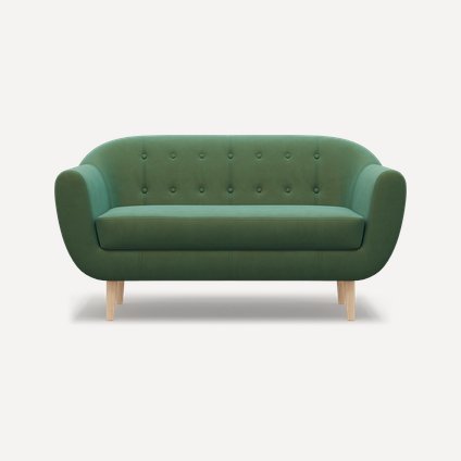 Диван прямой Роттердам Velvet Green