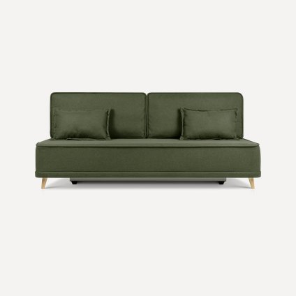 Диван еврокнижка Кита Textile Olive