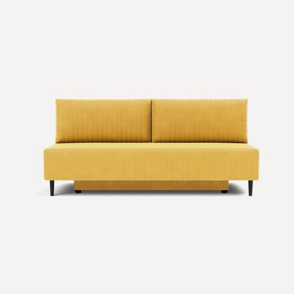 Диван прямой Лачи Velvet Yellow