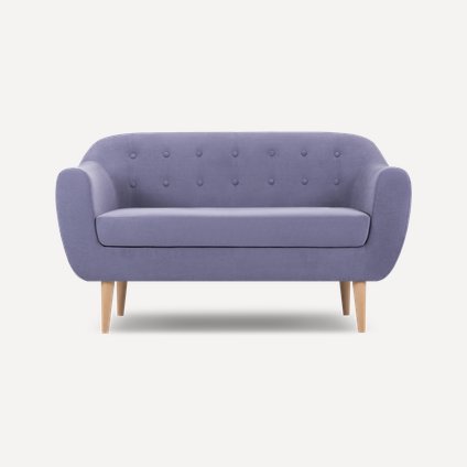 Диван прямой Роттердам Velvet Violet