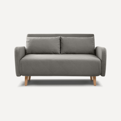 Диван прямой Кускен Velvet Grafit