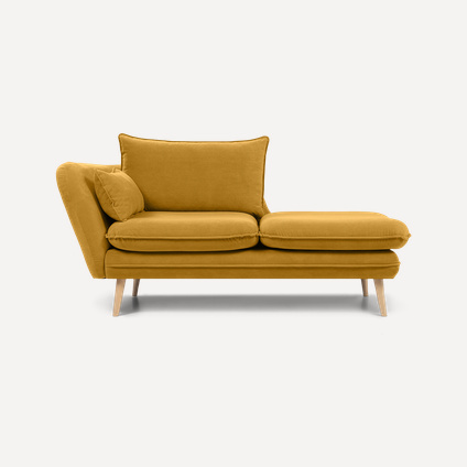 Кушетка Берил Velvet Mustard