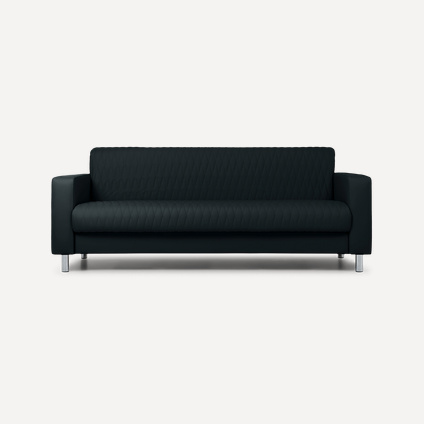 Диван прямой Бастон-3 Black