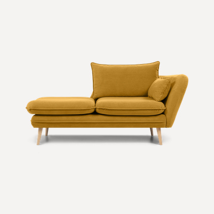 Кушетка Берил Velvet Mustard