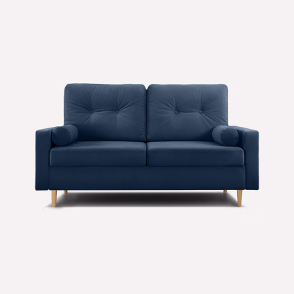 Диван прямой Динс Мини Velvet Blue