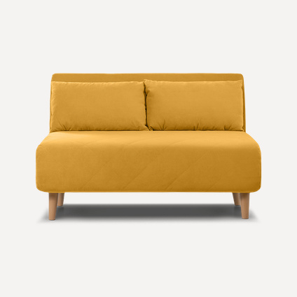 Диван прямой Милкен Velvet Yellow