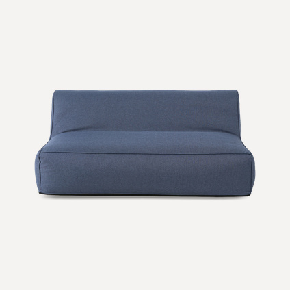 Диван прямой Нельс Textile Blue