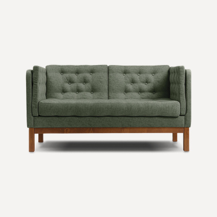Диван прямой Айверс Textile Green