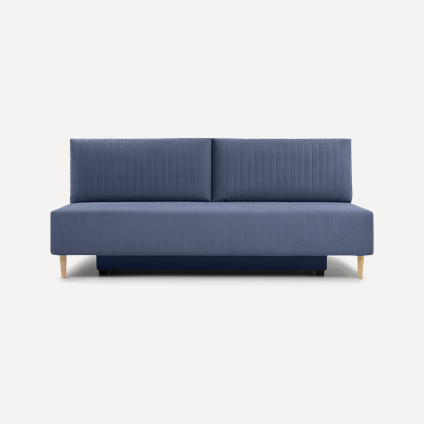 Диван еврокнижка Лачи Velvet Navy Blue