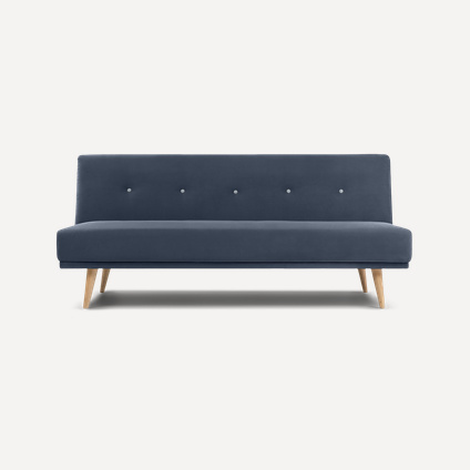 Диван прямой Виас Velvet Navy Blue