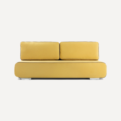 Диван-кровать Хоуп Velvet Yellow