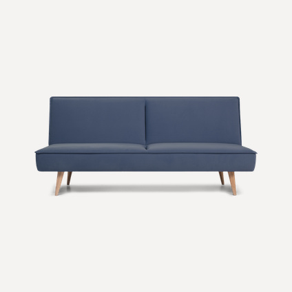 Диван прямой Поли Velvet Navy Blue