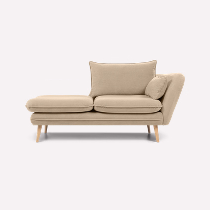 Кушетка Берил Velvet Beige