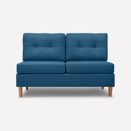 Диван прямой Динс-1 Sherst Blue