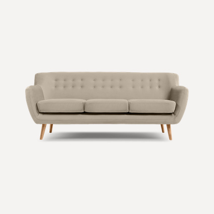 Диван прямой Сите-3 Barhat Beige