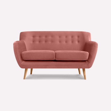 Диван прямой Сите-2 Velvet Coral